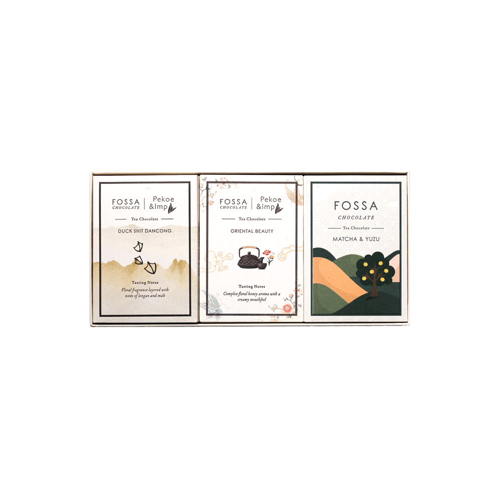 ISOLEE 『THE FANTASTIC RESEARCHES OF …』 Tea Chocolate Gift Set — Fossa Chocolate